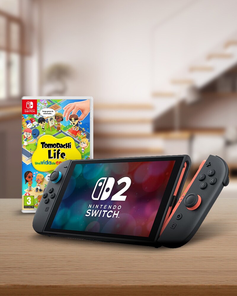 Consola Nintendo Switch 2 + Tomodachi Life Consola Nintendo Switch 2 + Tomodachi Life