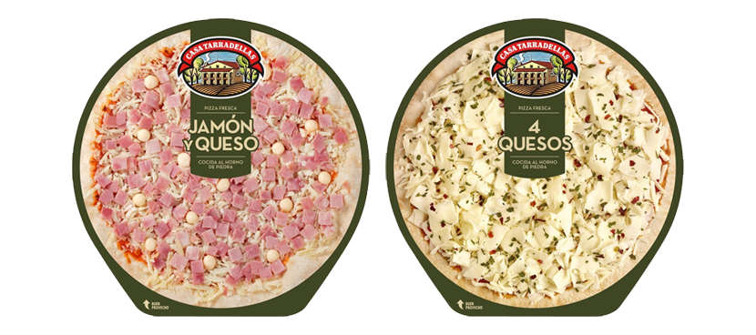 Casa Tarradellas Pizzas refrigeradas Casa Tarradellas Pizzas refrigeradas