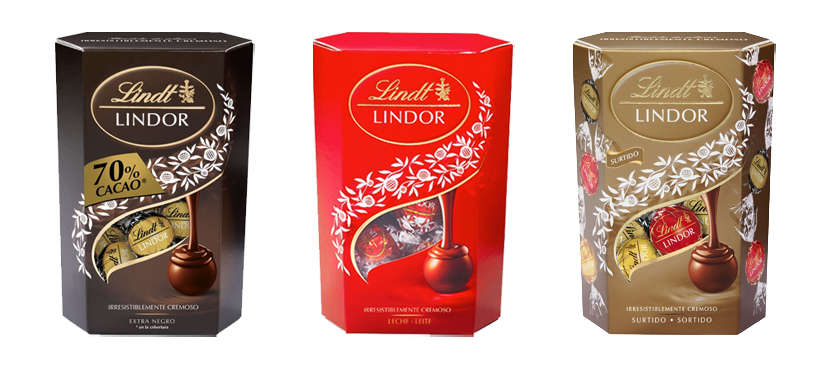 Lindor En todos los bombones. Combínalos como quieras. Lindor En todos los bombones. Combínalos como quieras.