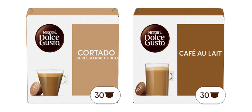 Nescafé Dolce Gusto Café, estuche de 30 cápsulas. Combínalos como quieras. Nescafé Dolce Gusto Café, estuche de 30 cápsulas. Combínalos como quieras.