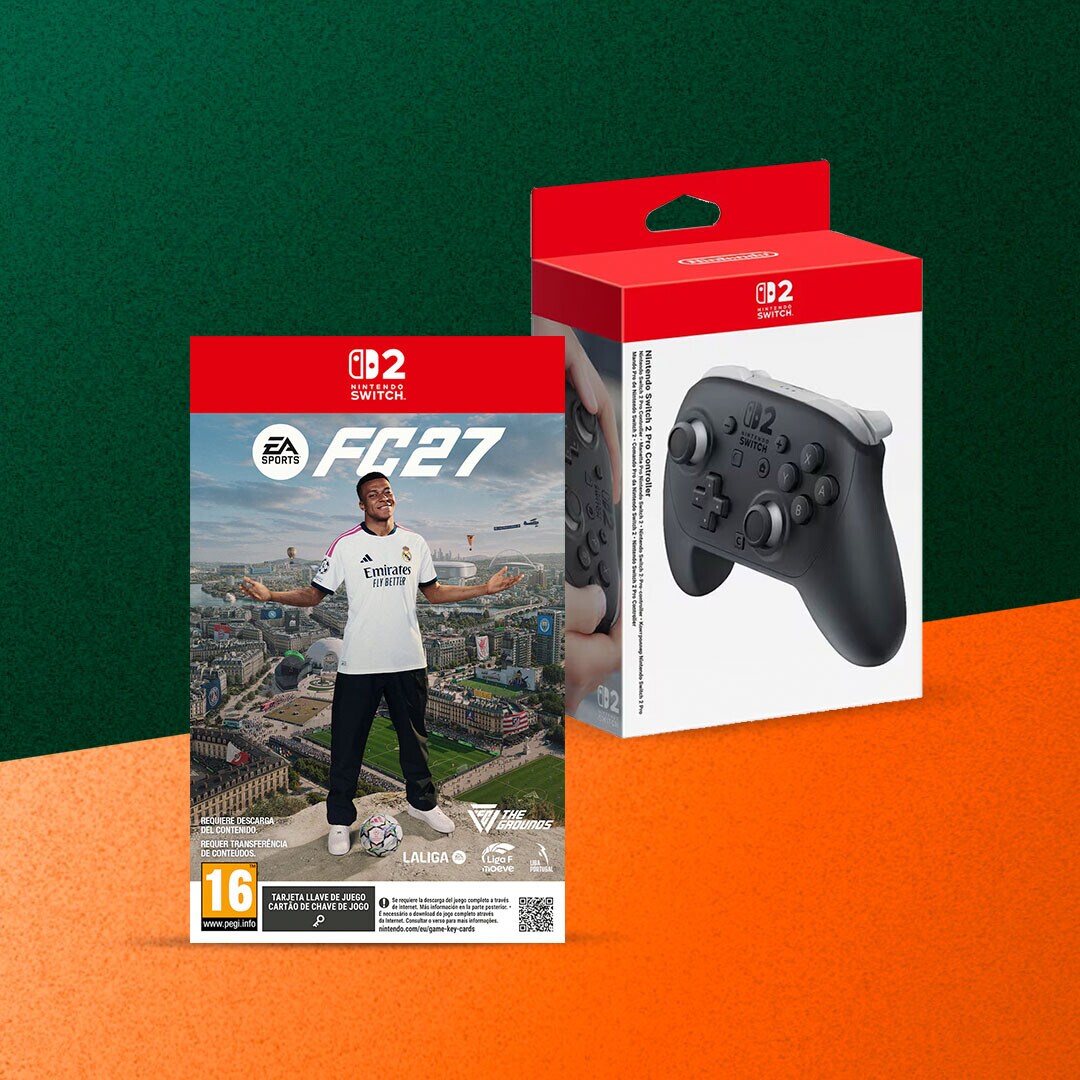 Comando Switch 2 Pro + EA FC27 Comando Switch 2 Pro + EA FC27