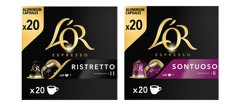 L´or Estuche 20 cápsulas Nespresso L´or Estuche 20 cápsulas Nespresso