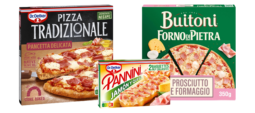 Dr.Oetker y Buitoni Pizzas y panninis Dr.Oetker y Buitoni Pizzas y panninis