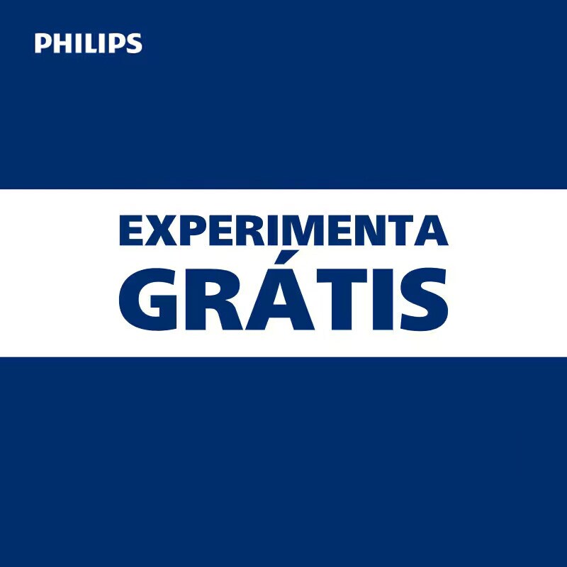Philips Experimentação Grátis Philips Experimentação Grátis