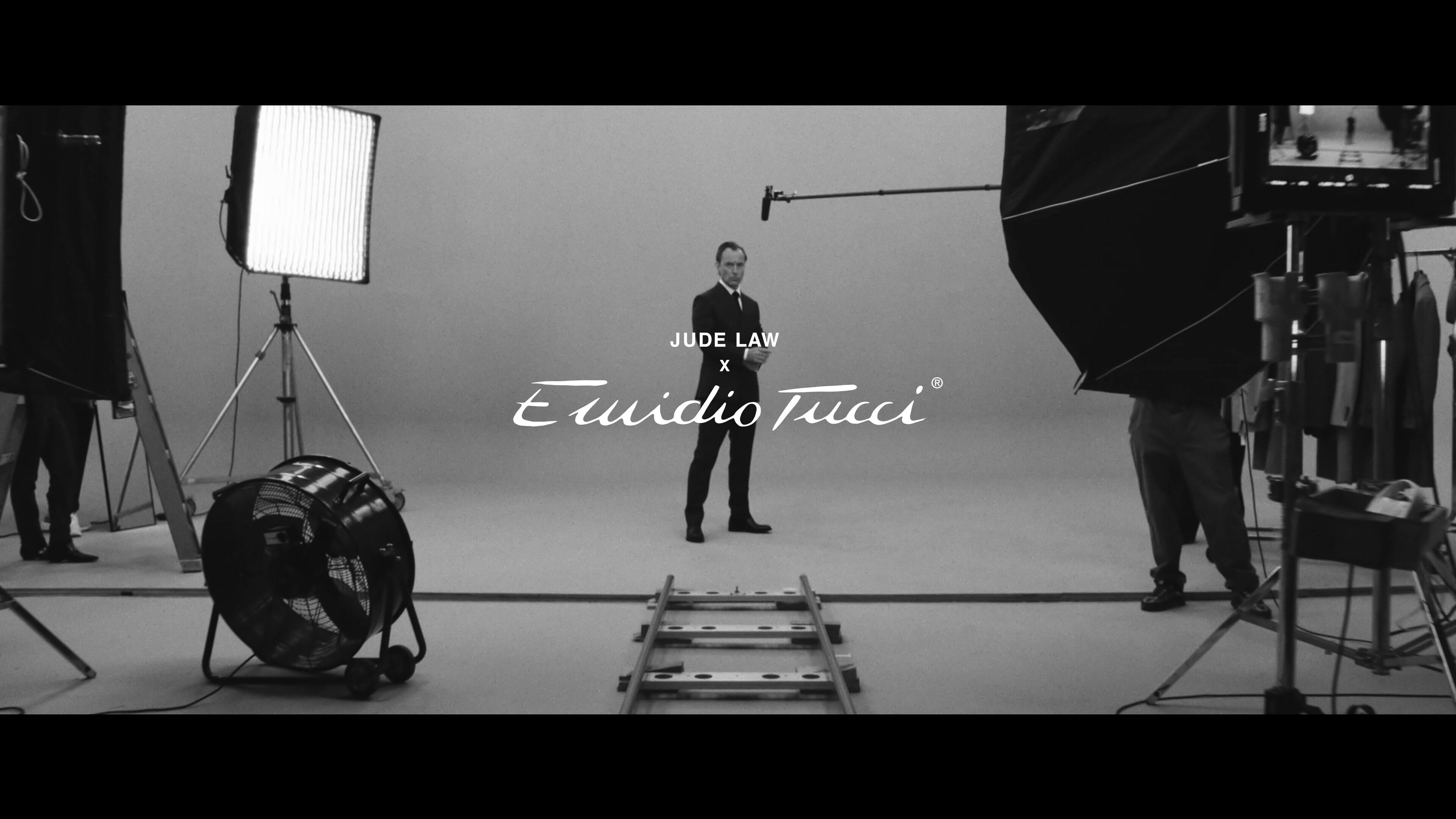 Coleção outono-inverno 2026 de Emidio Tucci com Jude Law, El Corte Inglés Coleção outono-inverno 2026 de Emidio Tucci com Jude Law, El Corte Inglés