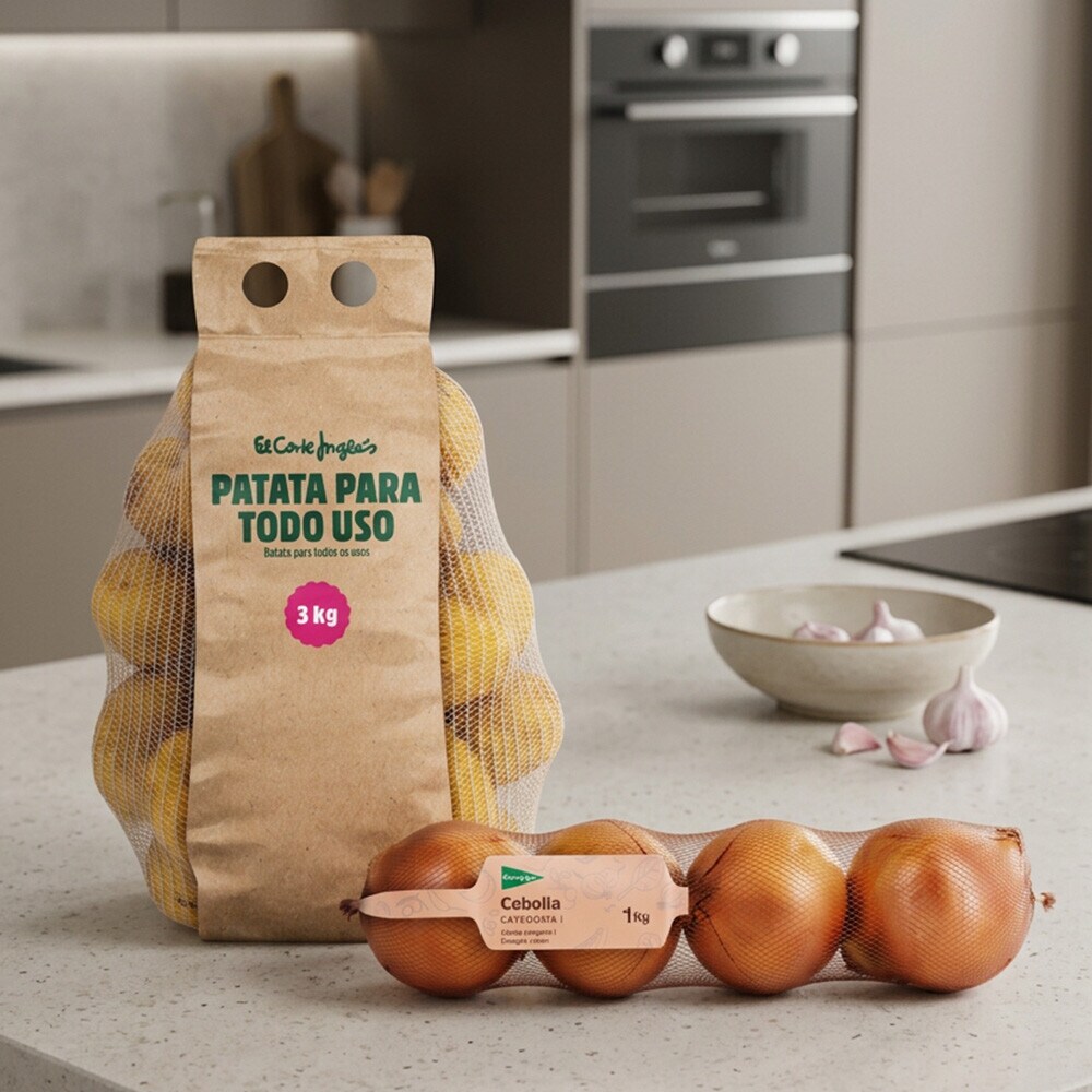 Lote patatas + cebollas El Corte Inglés Lote patatas + cebollas El Corte Inglés