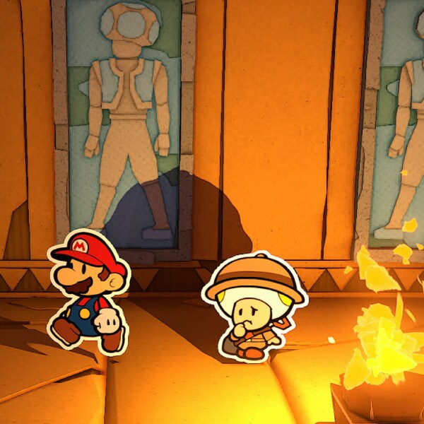 Super mario Origami Super mario Origami