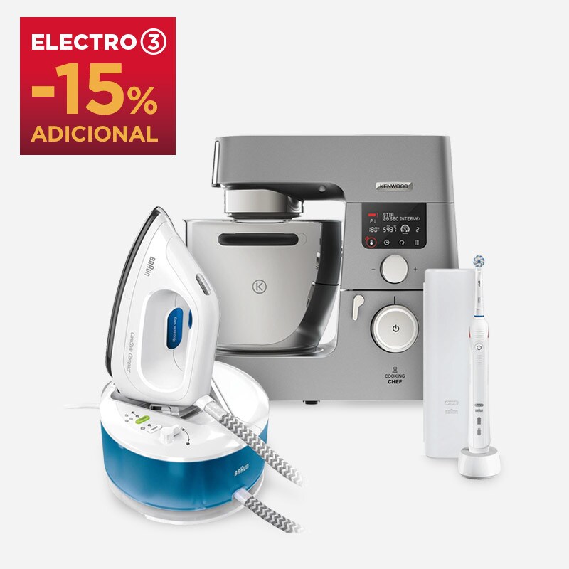 Electro3 - Pequeño electrodoméstico -15% adicional Electro3 - Pequeño electrodoméstico -15% adicional