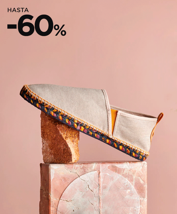 Límite 48H - Sandalias y alpargatas hasta -60% Límite 48H - Sandalias y alpargatas hasta -60%