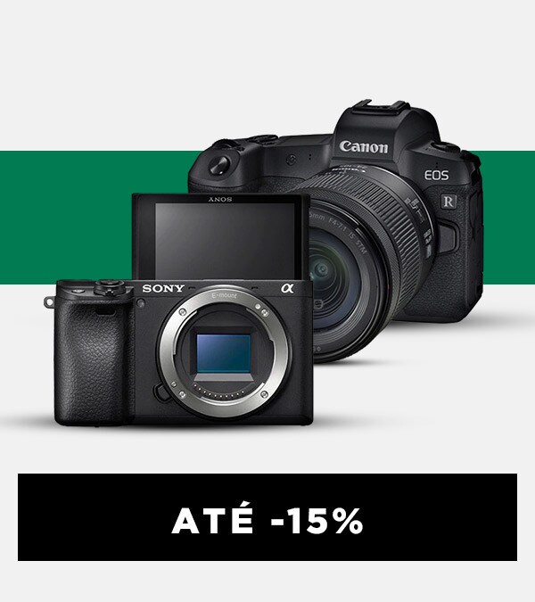 Fotografia e Vídeo até -15% Fotografia e Vídeo até -15%
