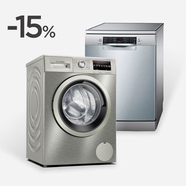 Tecnoprecios - Lavadoras, lavavajillas y secadoras de acero inoxidable -15% Tecnoprecios - Lavadoras, lavavajillas y secadoras de acero inoxidable -15%