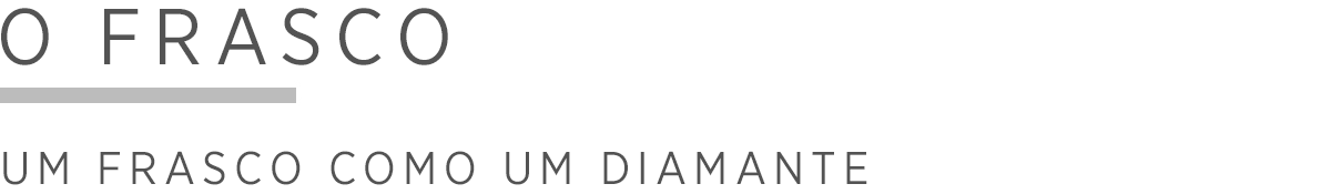 Cartier Carat - frasco inspirado pelo corte e brilho dos diamantes Cartier Carat - frasco inspirado pelo corte e brilho dos diamantes