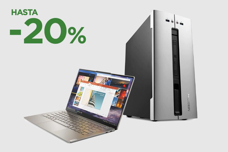 ORDENADORES HASTA -20% ORDENADORES HASTA -20%