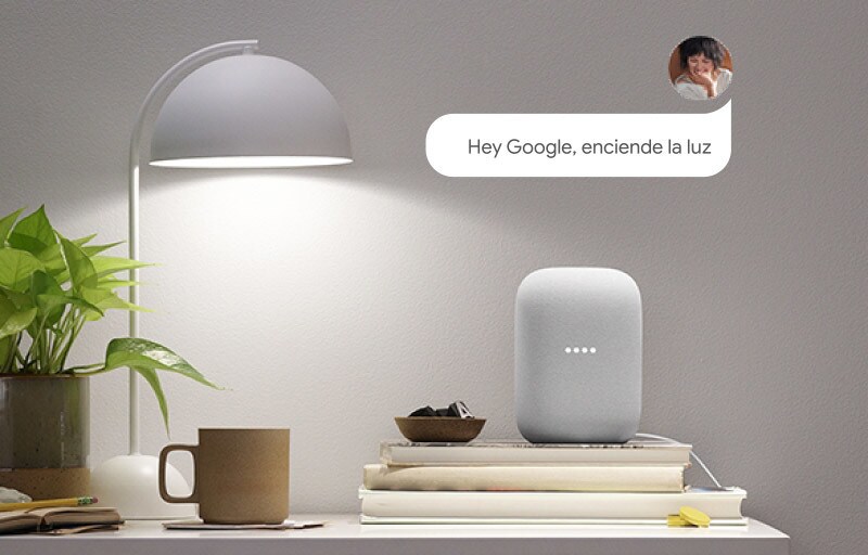 Controla tus dispositivos inteligentes con la voz. Controla tus dispositivos inteligentes con la voz.