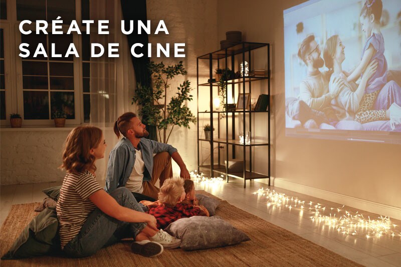 CRÉATE UNA SALA DE CINE CRÉATE UNA SALA DE CINE