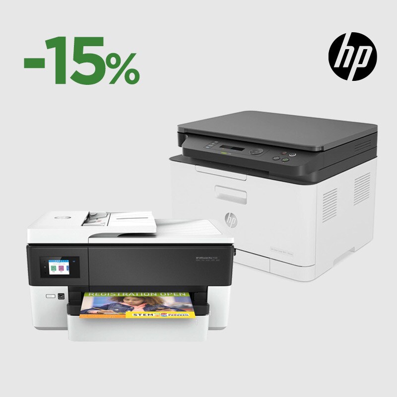 IMPRESORAS HP OFFICEJET PRO Y LÁSER -15% IMPRESORAS HP OFFICEJET PRO Y LÁSER -15%