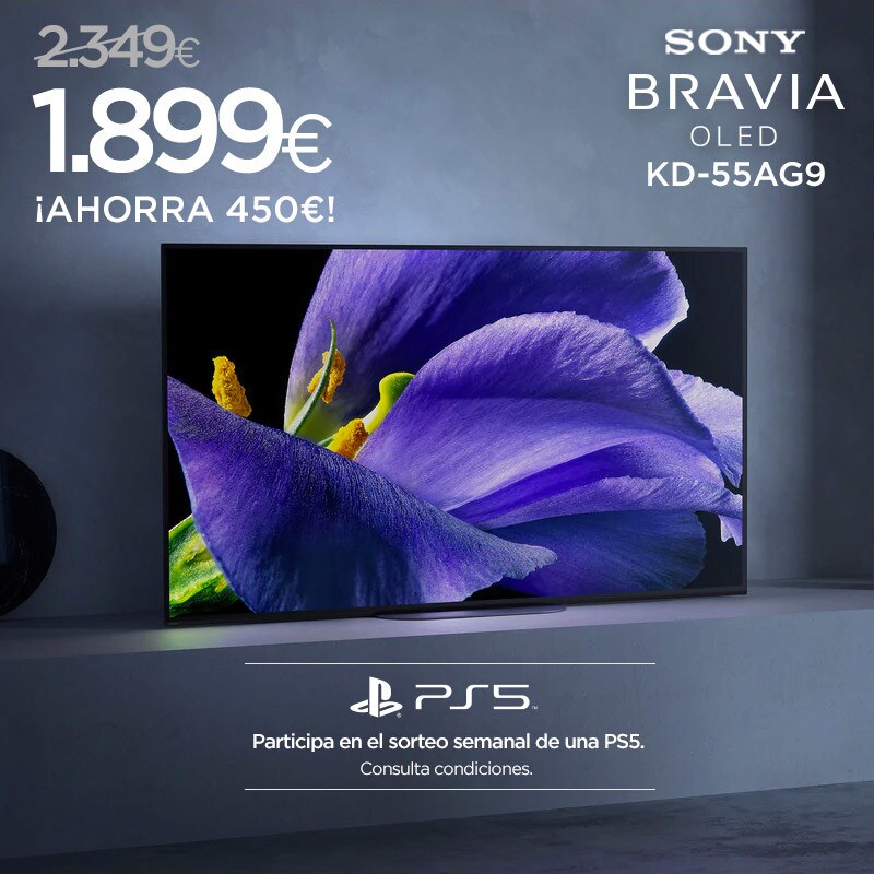 TELEVISORES SONY OLED AG9 TELEVISORES SONY OLED AG9