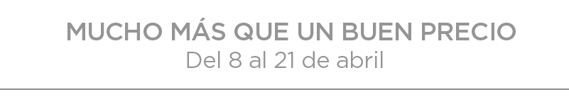 mucho más que un buen precio mucho más que un buen precio