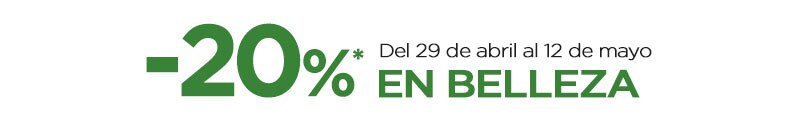 BELLEZA -20%* BELLEZA -20%*