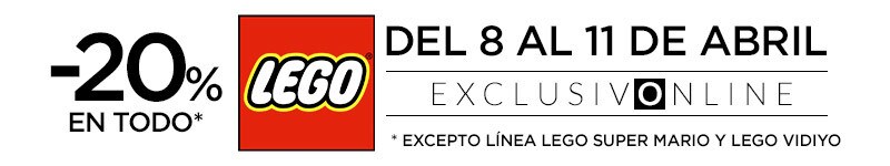 Lego 20% de descuento Lego 20% de descuento