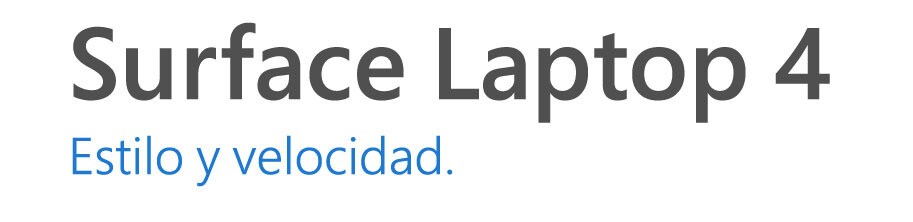 Microsoft Surface Laptop 4 Microsoft Surface Laptop 4