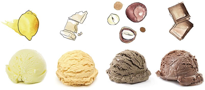 carta cafetería sabores helados carta cafetería sabores helados