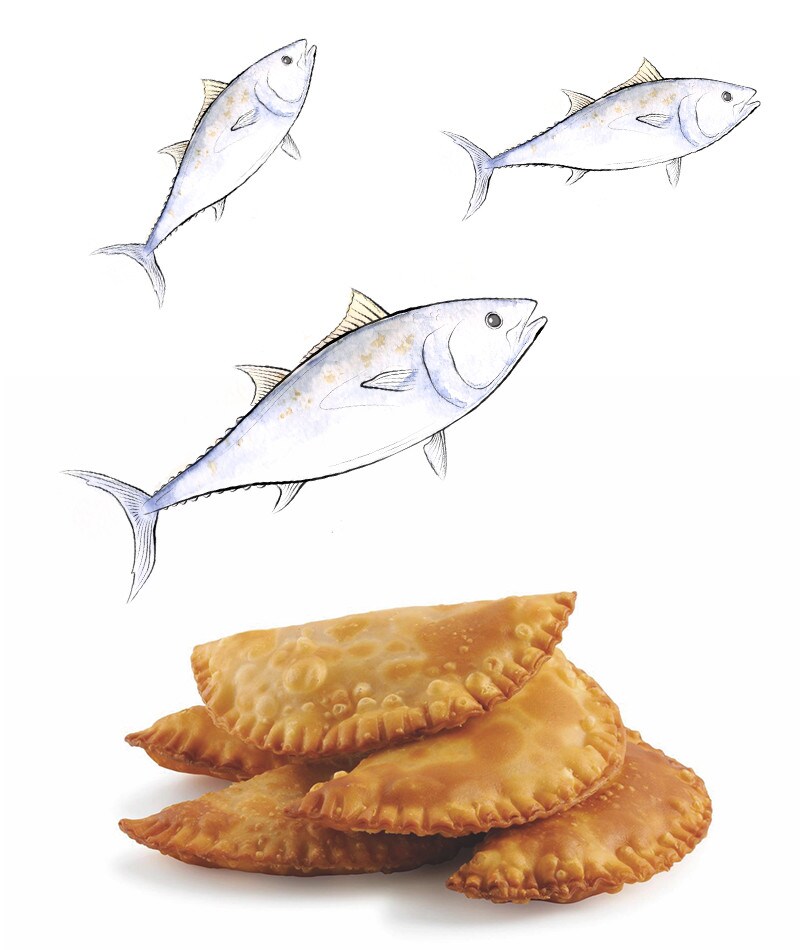 Platos Preparados empanadillas de atun y huevo Platos Preparados empanadillas de atun y huevo