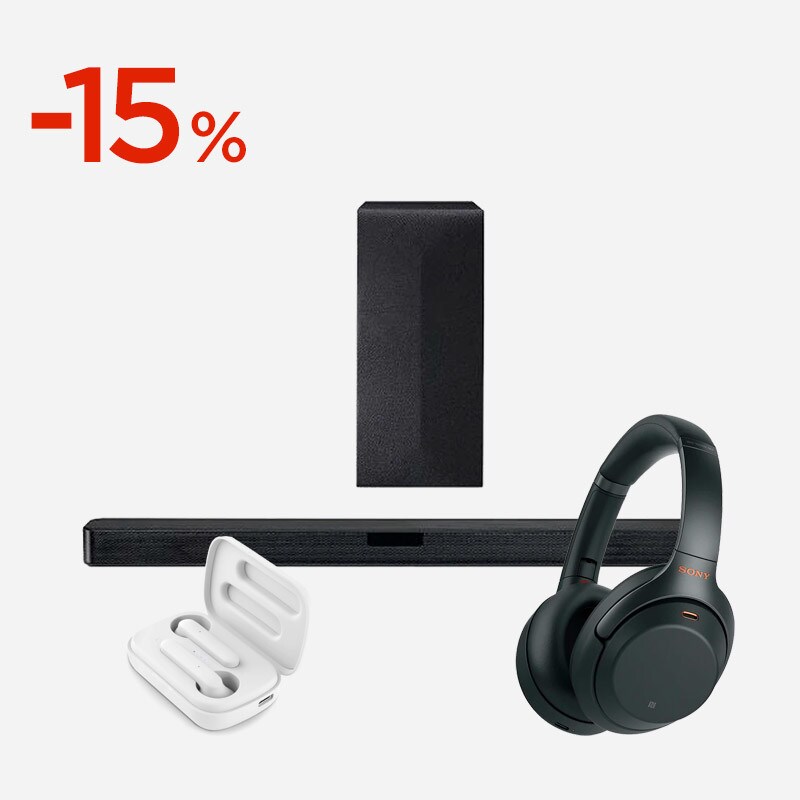 SONIDO -15% SONIDO -15%