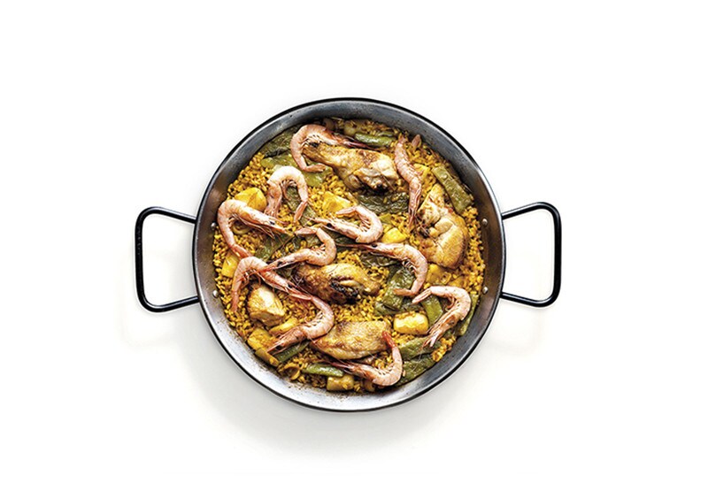 Paella mixta Paella mixta