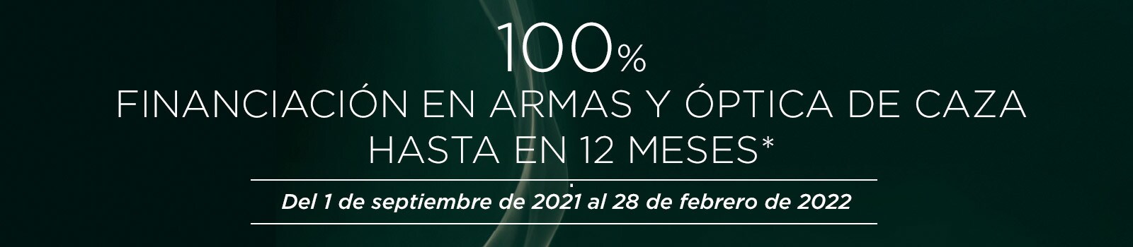 Caza financiacion armas cabecera Caza financiacion armas cabecera