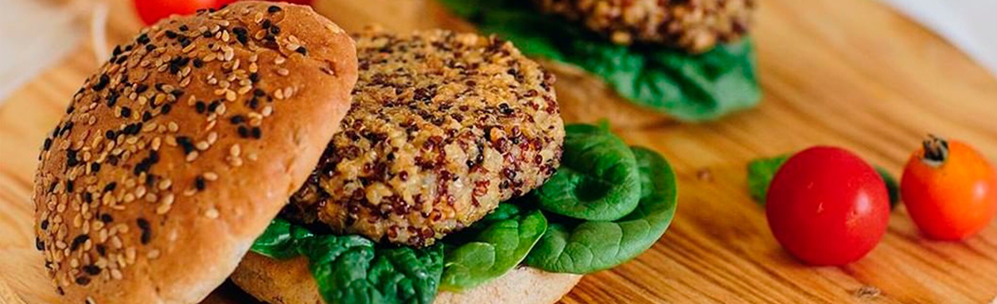 Hambúrgueres de Quinoa Hambúrgueres de Quinoa