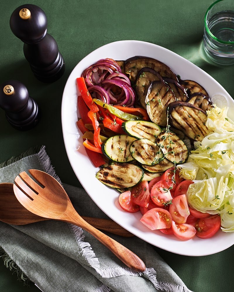 Salada de Legumes Grelhados Salada de Legumes Grelhados