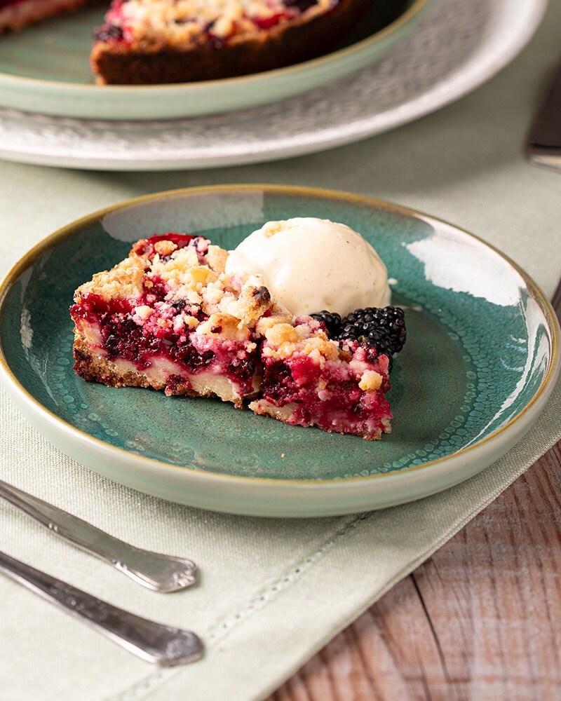 Tarte Crumble de Amora Tarte Crumble de Amora