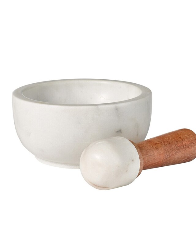 Morteiro de mármore Morteiro de mármore