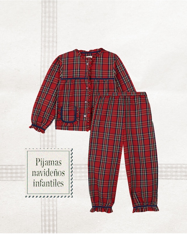 Pijamas navideños infantiles Pijamas navideños infantiles
