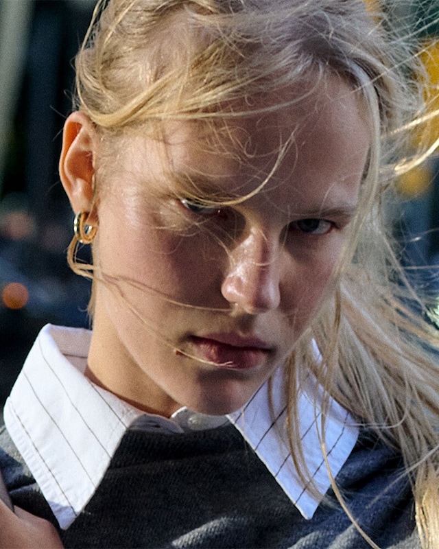 New. Street autumn days New. Street autumn days