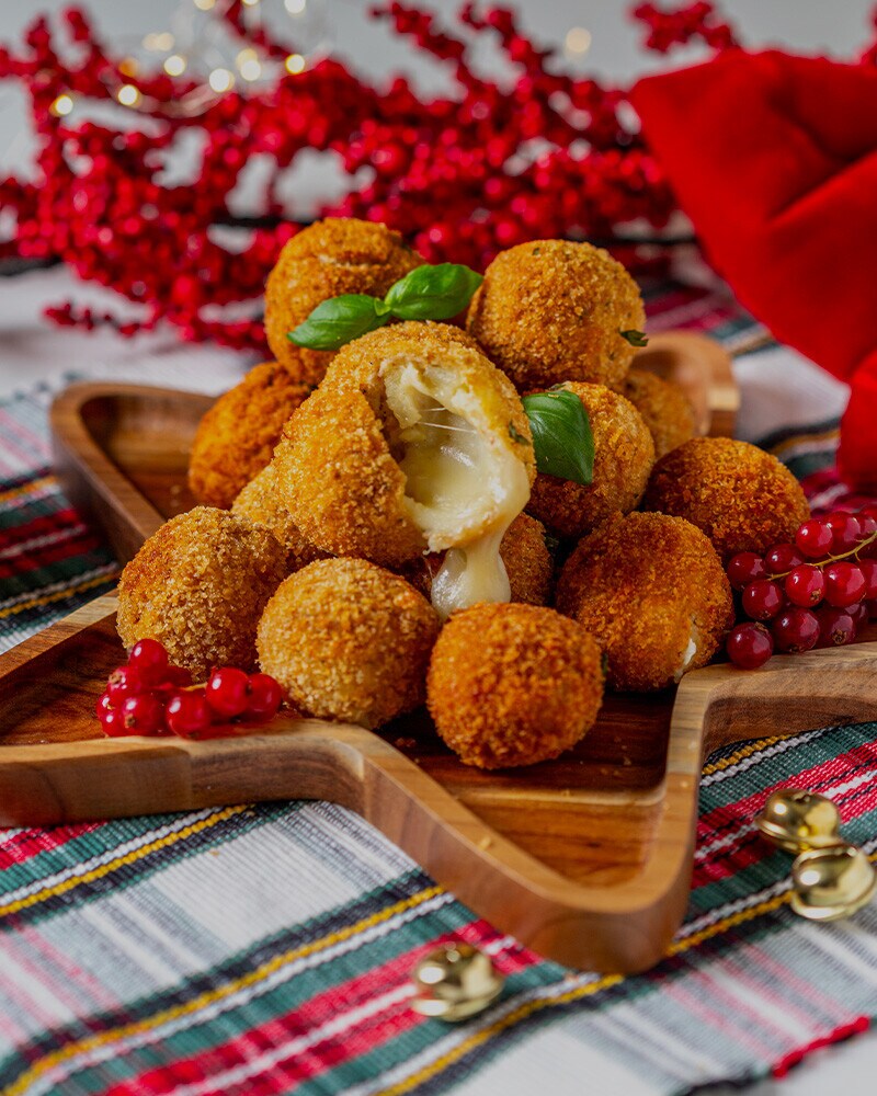 Trufas de Bacalhau e Queijo da Serra Trufas de Bacalhau e Queijo da Serra
