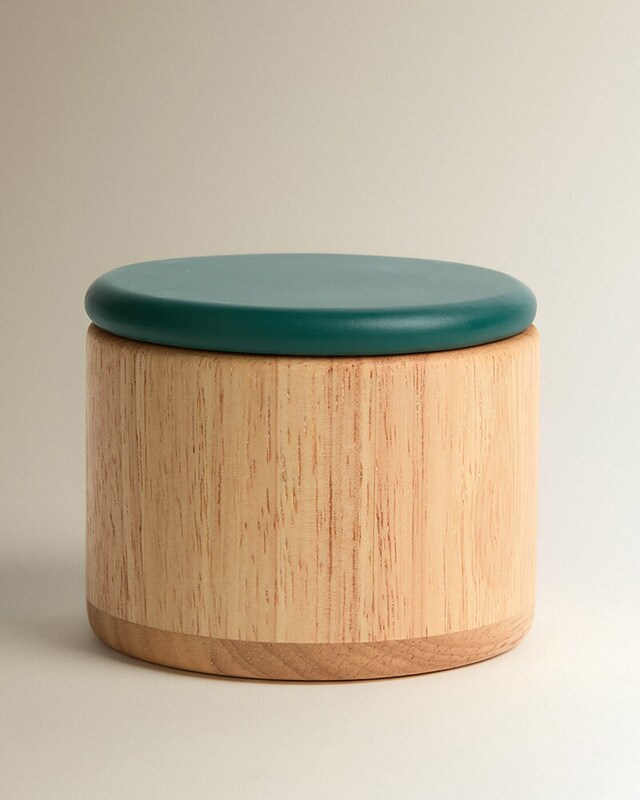 Saleiro de madeira Saleiro de madeira