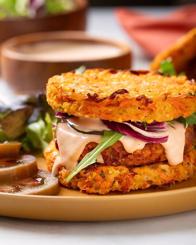 Hamburgueres de feijão Hamburgueres de feijão