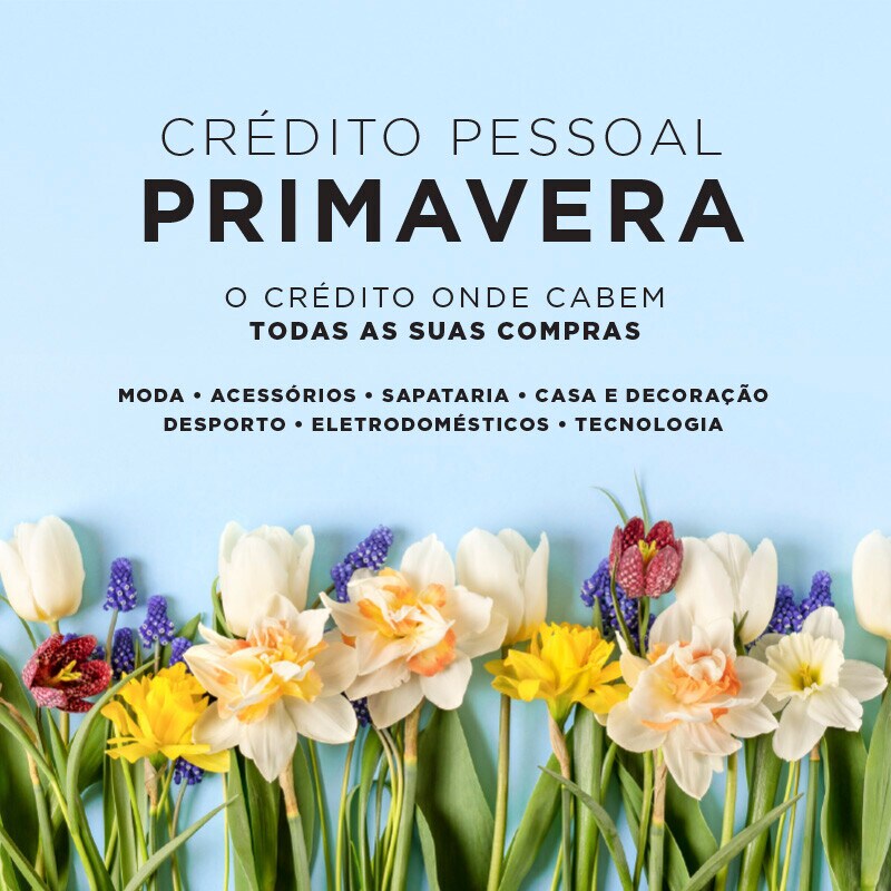 Crédito Pessoal Primavera Crédito Pessoal Primavera