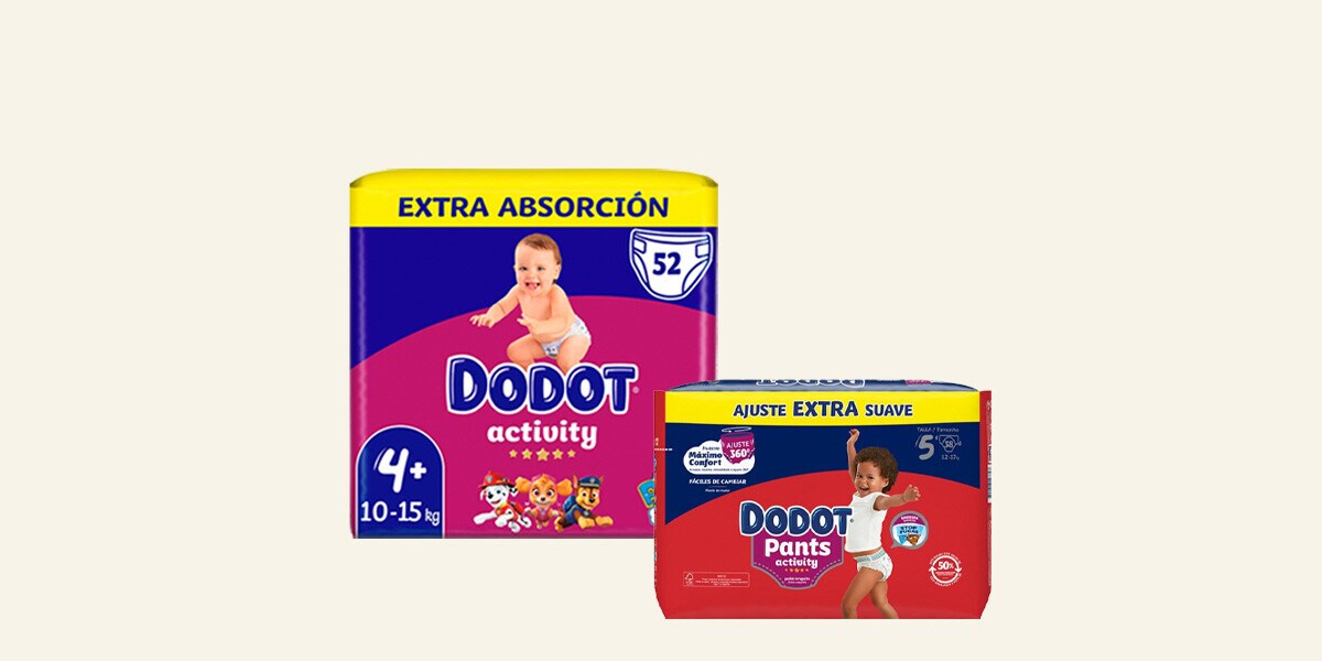 Pañales y pants Dodot Pañales y pants Dodot