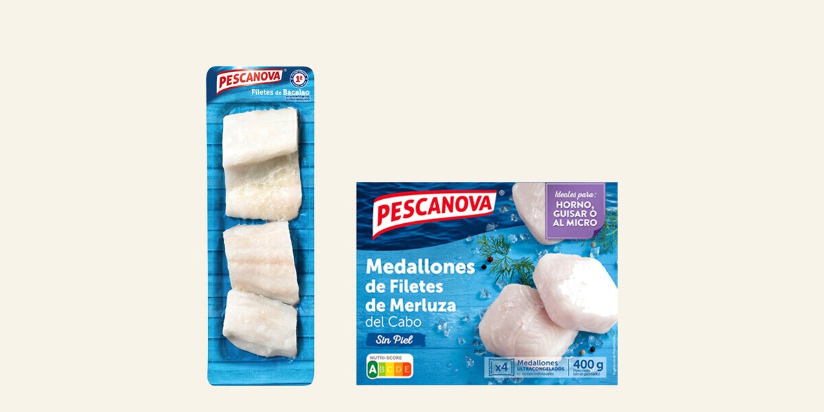 Bacalao, merluza y marisco Pescanova Bacalao, merluza y marisco Pescanova