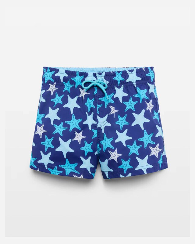 Calções de Banho com Estrelas-do-Mar Calções de Banho com Estrelas-do-Mar