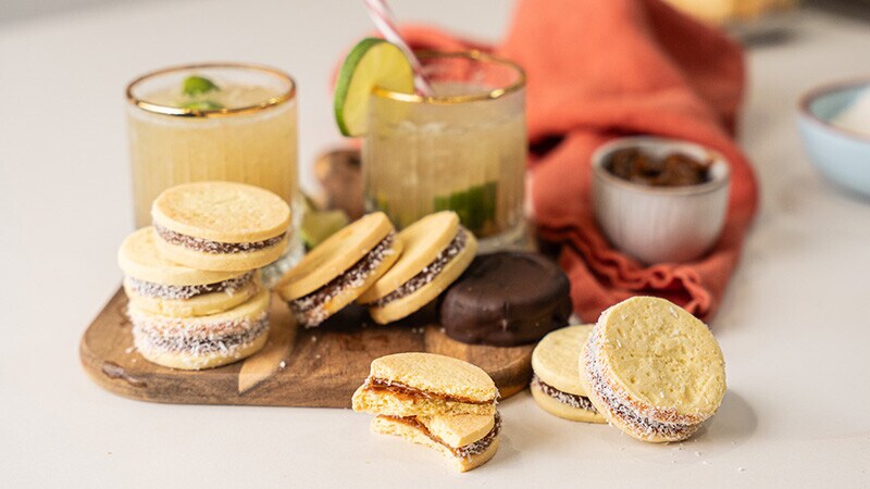 Alfajores de Doce de Leite Alfajores de Doce de Leite