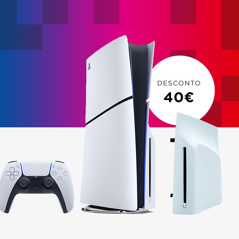 Promoção PS5 Digital + Leitor discos Promoção PS5 Digital + Leitor discos