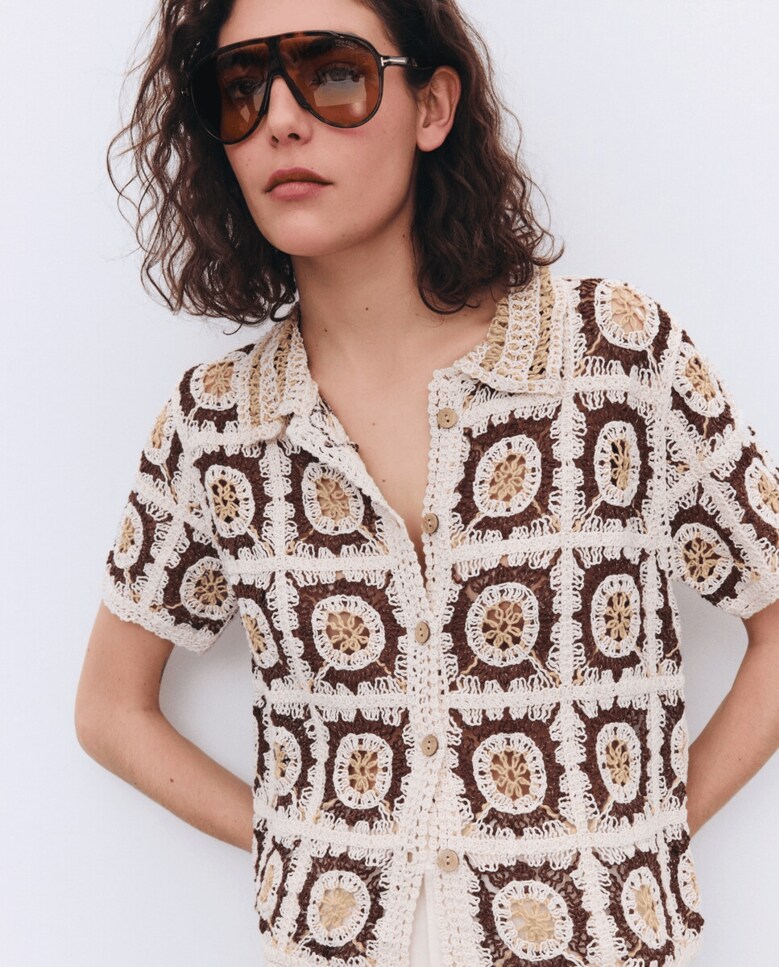 Tendência efeito crochet moda mulher El Corte Inglés Tendência efeito crochet moda mulher El Corte Inglés