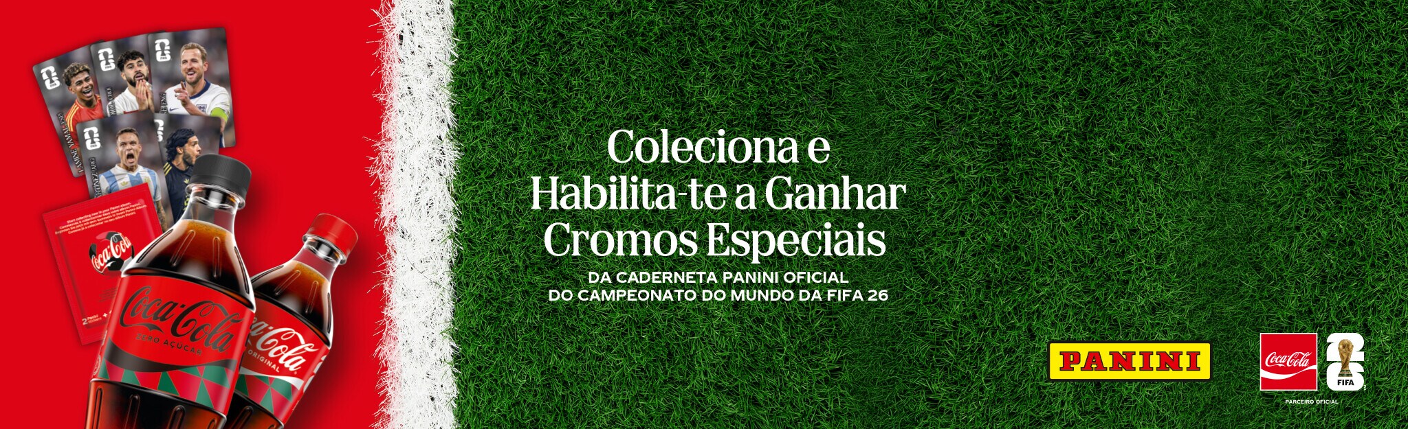 PUB Coca-Cola - Coleciona e Habilita-te a Ganhar Cromos Especiais PUB Coca-Cola - Coleciona e Habilita-te a Ganhar Cromos Especiais