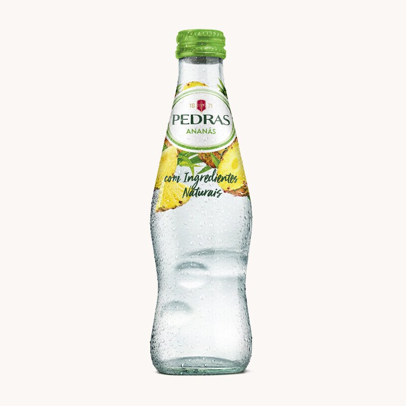 Exclusivo online, oferta Pedras água com gás ananás garrafa 25 cl em compras superiores a 50€ - 5 a 11 de junho Exclusivo online, oferta Pedras água com gás ananás garrafa 25 cl em compras superiores a 50€ - 5 a 11 de junho