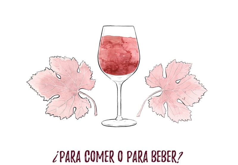 ¿Para comer o para beber? - Vendimia