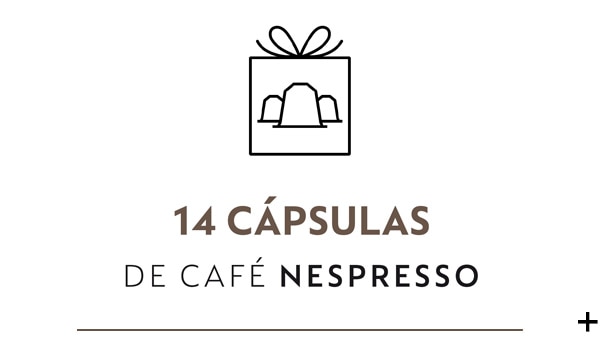 14 CÁPSULAS DE CAFÉ NESPRESSO*
